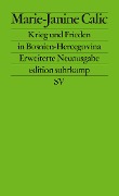 Cover-Bild zum Titel 'Der Krieg in Bosnien-Hercegovina' von 'Marie-Janine Calic'