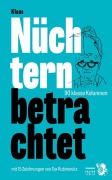 Cover-Bild zum Titel 'Nüchtern betrachtet' von 'Klaus Nüchtern'