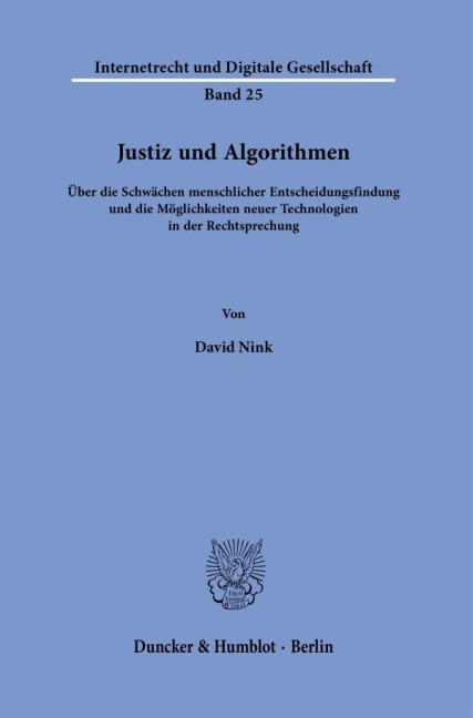 Justiz und Algorithmen. - David Nink