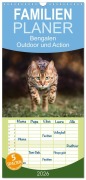 Cover-Bild zum Titel 'Familienplaner 2026 - Bengalen Outdoor und Action mit 5 Spalten (Wandkalender, 21 x 45 cm) CALVENDO' von 'Andreas Krappweis'