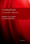 Cover-Bild zum Titel 'Criminal Law' von 'Markus Dubber, Tatjana Hörnle'
