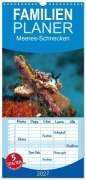 Cover-Bild zum Titel 'Familienplaner 2027 - Meeres-Schnecken mit 5 Spalten (Wandkalender, 21 x 45 cm) CALVENDO' von 'Ute Niemann'