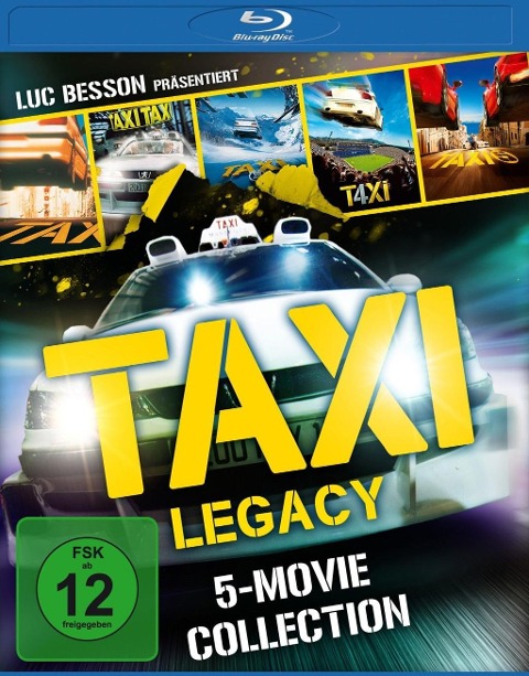 Taxi Legacy - 5 Movie Collection BD - 