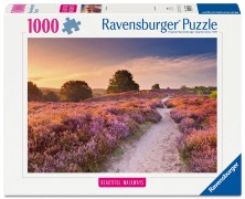 Cover-Bild zum Titel 'Erwachsenenpuzzle 1000 Teile - Traumpfad in Rosa' von ''