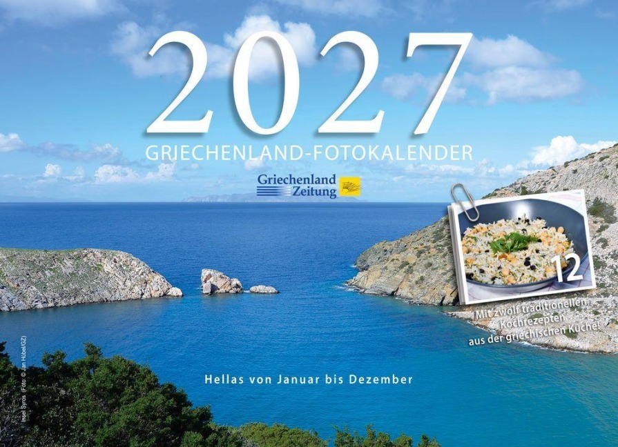 Griechenland-Foto-Kalender 2027 - 