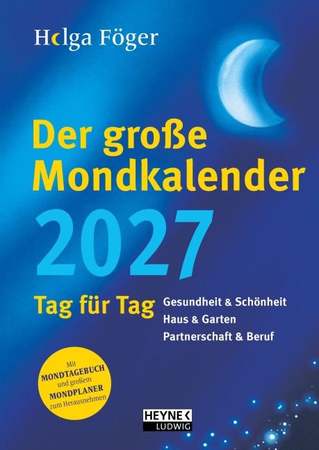 Der große Mondkalender 2027 - Helga Föger