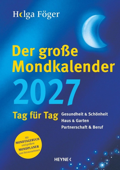 Der große Mondkalender 2027 - Helga Föger