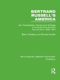 Cover-Bild zum Titel 'Bertrand Russell's America' von 'Barry Feinberg, Ronald Kasrils'