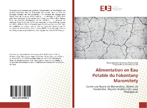 Alimentation en Eau Potable du Fokontany Maromitety - Tojonandraina Henintsoa Ramamonjy, Tanjonarifeno Randrianarivelo