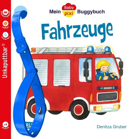Baby Pixi 43: Mein Baby-Pixi Buggybuch: Fahrzeuge - Denitza Gruber