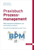 Cover-Bild zum Titel 'Praxisbuch Prozessmanagement' von 'Ayelt Komus, Rolf Hofmann'