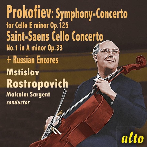 M.Rostropovich plays Cello Concertos & Russian En - Mstislav Rostropowitsch