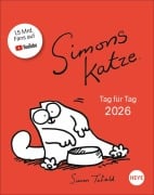 Simons Katze Tagesabreißkalender 2026 - Simon Tofield