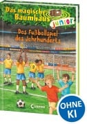 Cover-Bild zum Titel 'Das magische Baumhaus junior (Band 43) - Das Fußballspiel des Jahrhunderts' von 'Mary Pope Osborne'