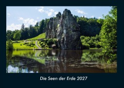Cover-Bild zum Titel 'Die Seen der Erde 2027 Fotokalender DIN A4' von 'Tobias Schmitt, Kevin Heber'
