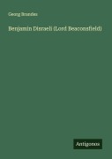 Cover-Bild zum Titel 'Benjamin Disraeli (Lord Beaconsfield)' von 'Georg Brandes'