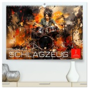 Cover-Bild zum Titel 'Schlagzeug ewige Liebe live (hochwertiger Premium Wandkalender 2026 DIN A2 quer), Kunstdruck in Hochglanz' von 'Peter Roder'
