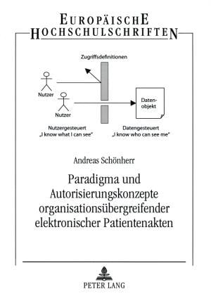 Paradigma und Autorisierungskonzepte organisationsübergreifender elektronischer Patientenakten - Andreas Schönherr