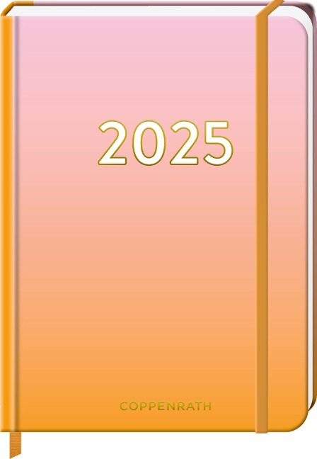 Kleiner Wochenkalender - Mein Jahr 2025 - Sonnenaufgang rosa - 