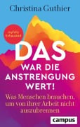 Cover-Bild zum Titel 'Das war die Anstrengung wert!' von 'Christina Guthier'