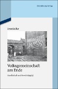 Cover-Bild zum Titel 'Volksgemeinschaft am Ende' von 'Sven Keller'