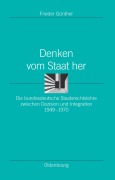Cover-Bild zum Titel 'Denken vom Staat her' von 'Frieder Günther'