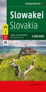 Cover-Bild zum Titel 'Slowakei, Straßen- und Freizeitkarte 1:200.000, freytag & berndt' von ''