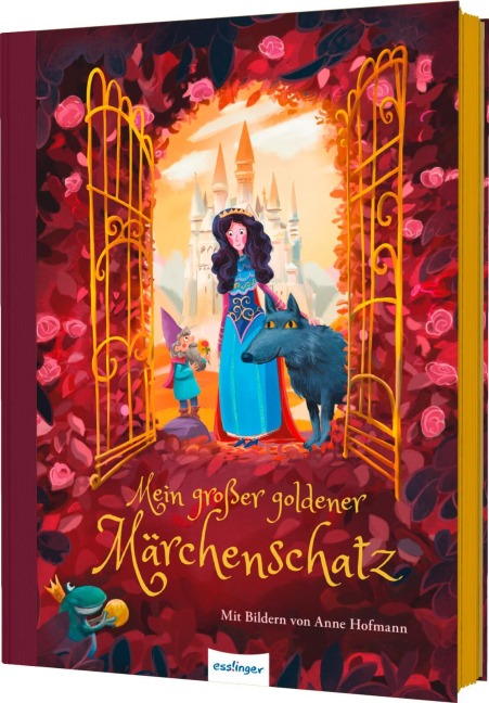 Mein großer goldener Märchenschatz - Brüder Grimm, Hans Christian Andersen