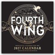 Cover-Bild zum Titel 'Fourth Wing - Flammengeküsst 2027 - Wandkalender' von 'Andrews McMeel Publisher'