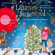 Cover-Bild zum Titel '24 Tiere suchen ein Zuhause. Das Adventskalender-Hörbuch' von 'Marlene Jablonski, Tanya Stewner'