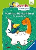 Ravensburger Leserabe Rätselspaß - Punkt-zu-Punkt-Rätsel für Lesestarter ab 5 Jahren - Vor-Lesestufe - Rina Gregor