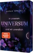 Cover-Bild zum Titel 'In unserem Universum sind wir unendlich' von 'Sarah Sprinz'