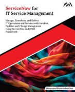 Cover-Bild zum Titel 'ServiceNow for IT Service Management' von 'Mohammad Khaleelullah Khan'