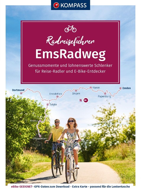 KOMPASS Radreiseführer Emsradweg - 