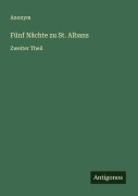 Cover-Bild zum Titel 'Fünf Nächte zu St. Albans' von 'Anonym'