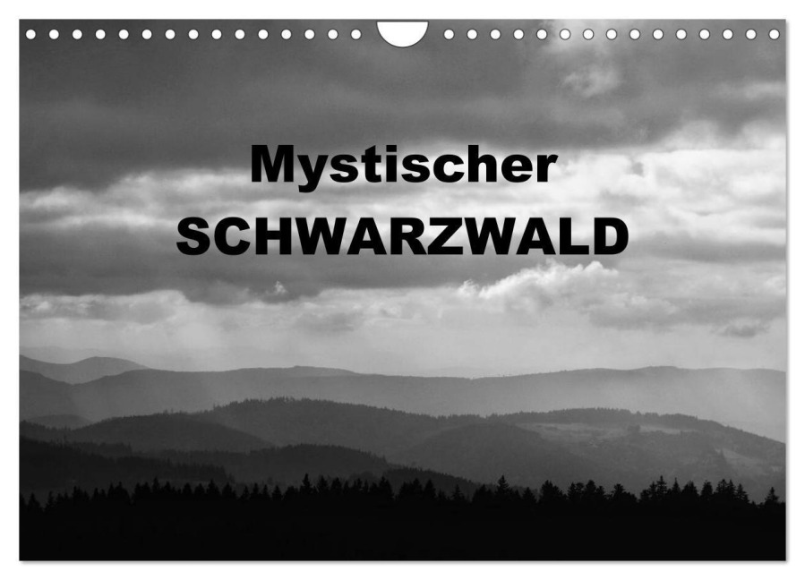 Mystischer Schwarzwald (Wandkalender 2026 DIN A4 quer), CALVENDO Monatskalender - Günter Linderer