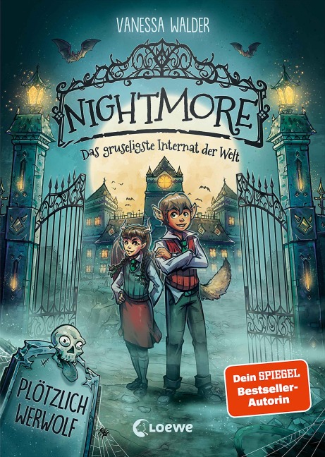 Nightmore - Das gruseligste Internat der Welt (Band 1) - Plötzlich Werwolf - Vanessa Walder