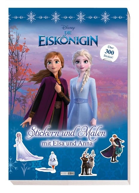 Disney Die Eiskönigin: Stickern und Malen mit Elsa und Anna - 
