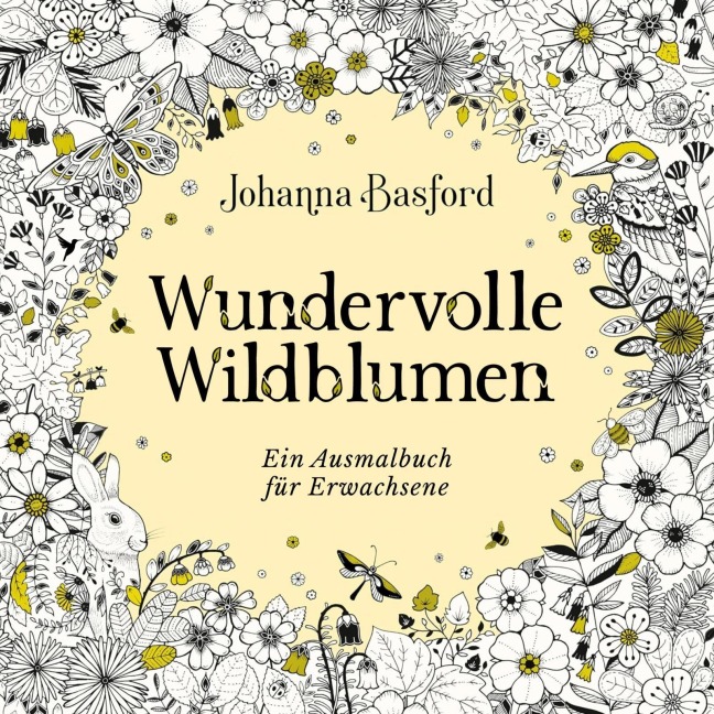 Wundervolle Wildblumen - @Johannabasford, Johanna Basford