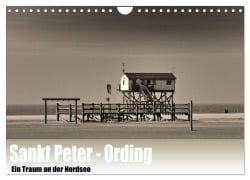Cover-Bild zum Titel 'Sankt Peter-Ording. Ein Traum an der Nordsee (Wandkalender 2026 DIN A4 quer), CALVENDO Monatskalender' von 'Guido Wulf'