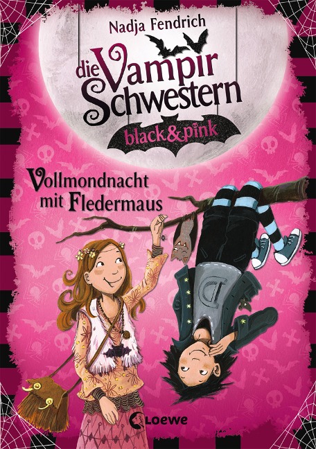 Die Vampirschwestern black & pink (Band 2) - Vollmondnacht mit Fledermaus - Nadja Fendrich