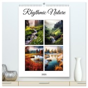 Rhythmic Nature (High Quality Premium Wall Calendar 2026 DIN A2 portrait),CALVENDO 12 Month Wall Calendar - Justyna Jaszke JBJart