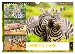 Afrikas Tiere. Majestäten in exotischer Wildnis (Wandkalender 2026 DIN A4 quer), CALVENDO Monatskalender - Rose Hurley