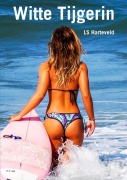 Cover-Bild zum Titel 'Witte Tijgerin' von 'Ls Harteveld'