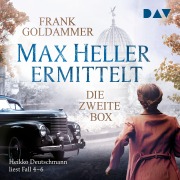 Cover-Bild zum Titel 'Max Heller ermittelt ¿ Die zweite Box. Fall 4¿6' von 'Frank Goldammer'