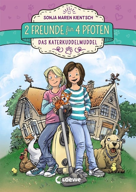 2 Freunde für 4 Pfoten (Band 1) - Das Katerkuddelmuddel - Sonja Maren Kientsch