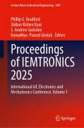 Cover-Bild zum Titel 'Proceedings of Iemtronics 2025' von ''