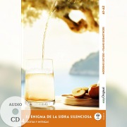 Cover-Bild zum Titel 'El Enigma de la Sidra Silenciosa - Spanische Krimi-Lektüre A1-A2 (+ Audio-CD)' von 'Elena Vallejo'