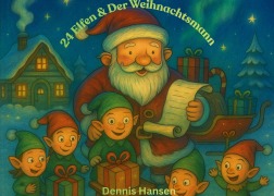 Cover-Bild zum Titel '24 Elfen & der Weihnachtsmann' von 'Dennis Hansen'