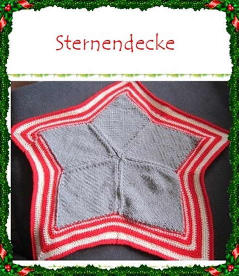 Häkel- und Strickanleitung Weihnachtsbaumdecke - Kerstin Münchehofe